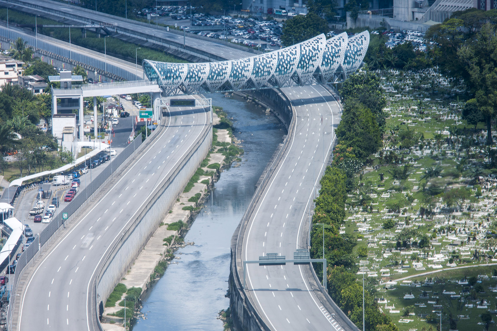 Pintasan Saloma 人行天桥丨马来西亚吉隆坡丨VERITAS Design Group-9