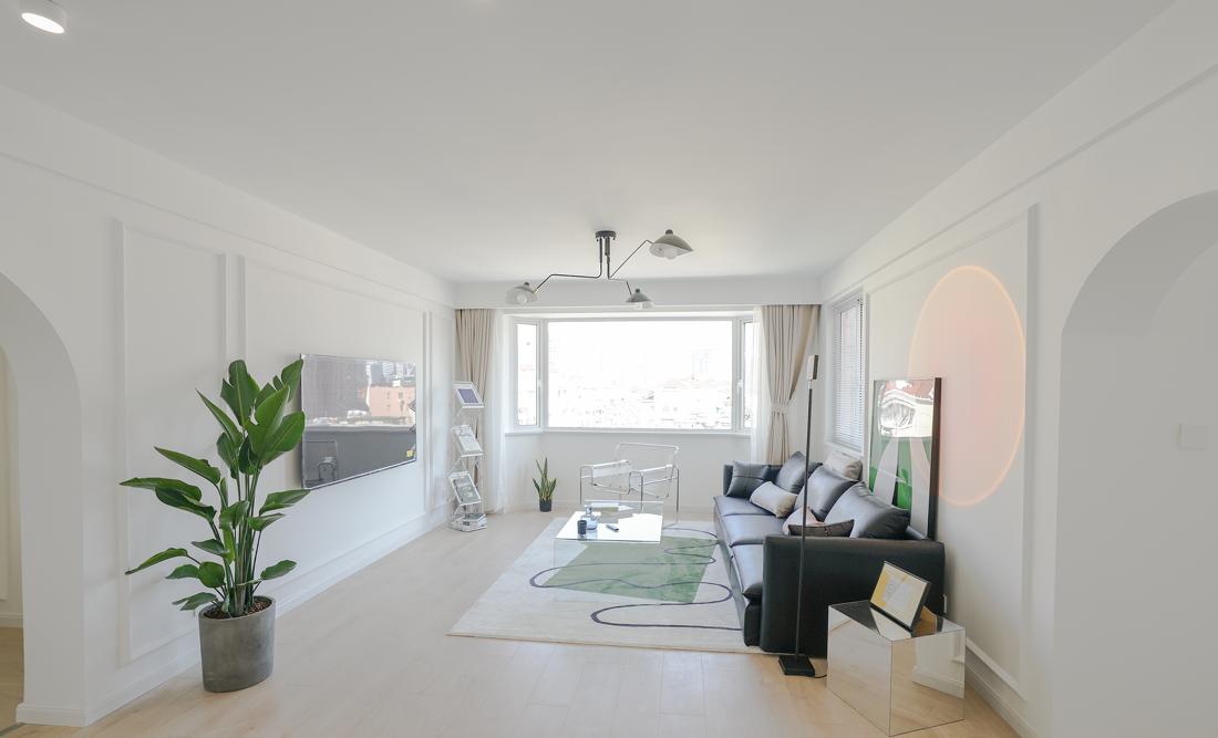 142㎡轻法杂志风四居室改造-10