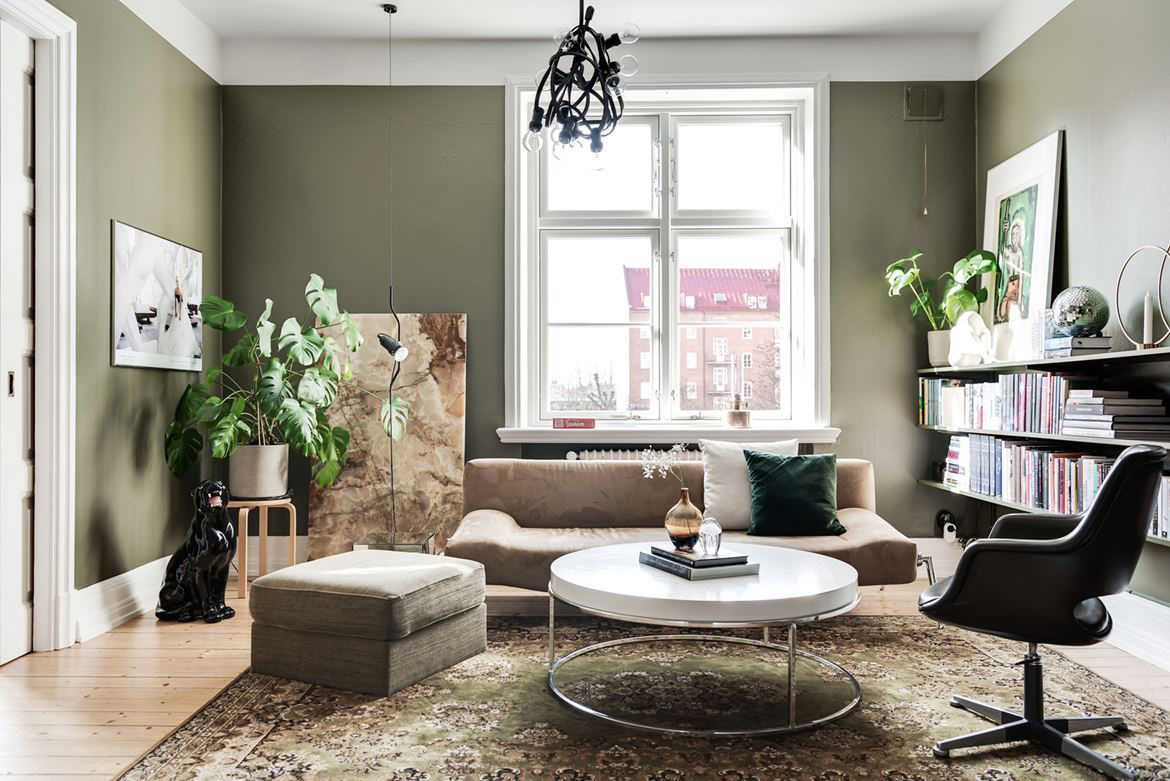 瑞典时尚公寓 | 海报与书籍的完美融合-3