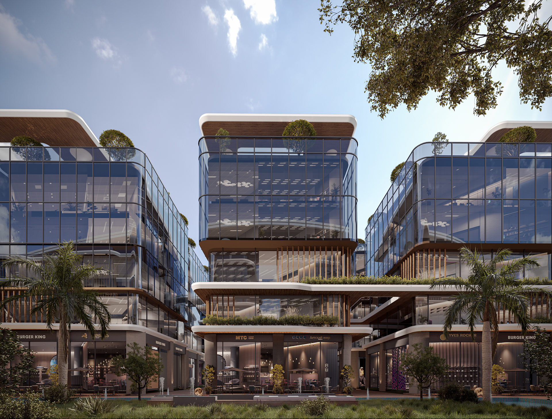 商业综合体丨EgyptCairo丨youssef agmi,hager ahmed等众多设计师-19