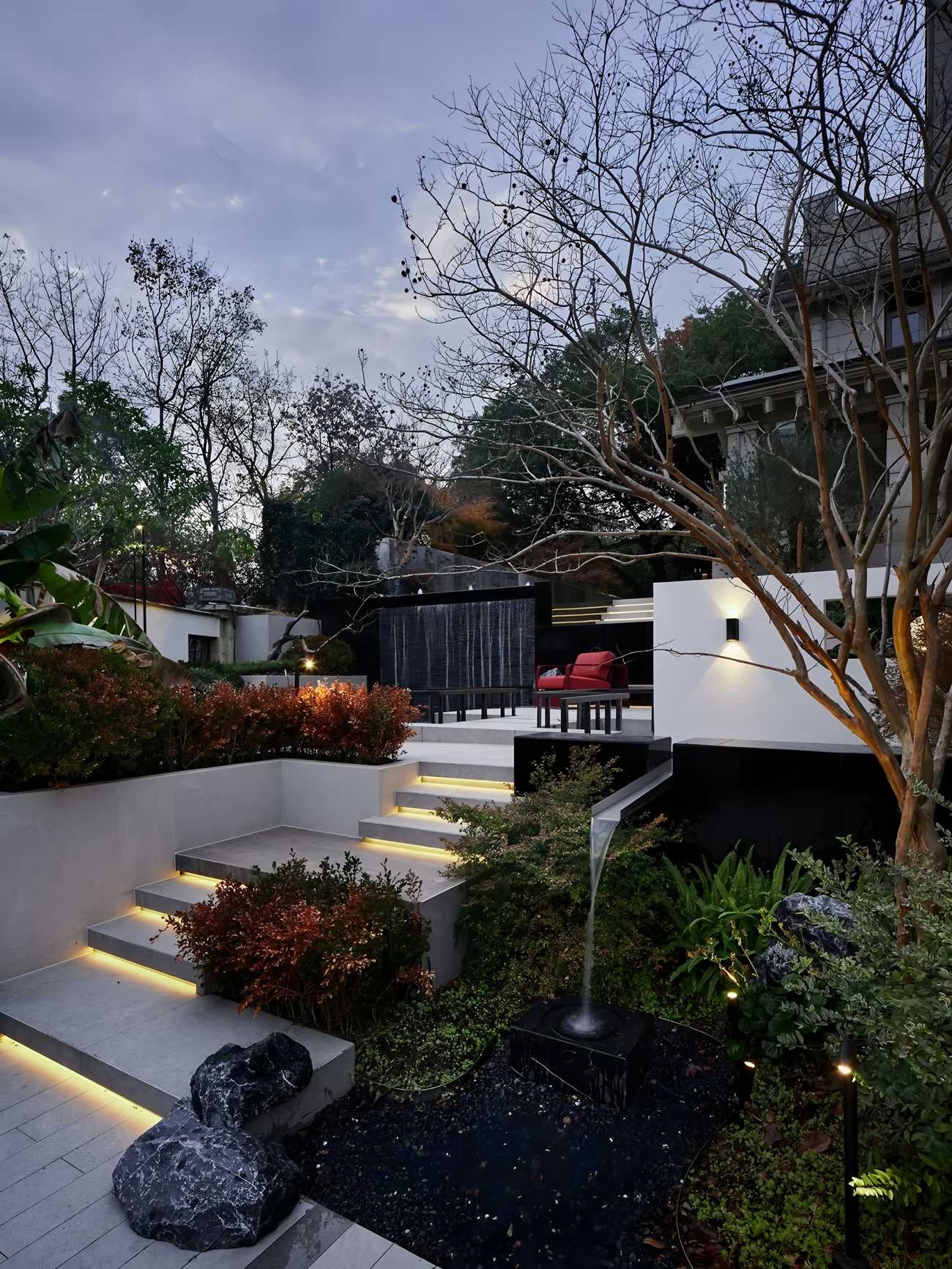 浙江宁波自然别墅600㎡丨中国宁波丨汉笙设计-0