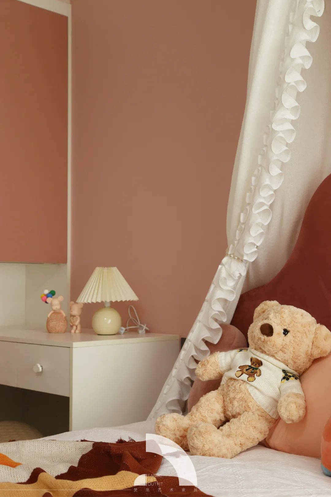 梵帛艺术「焦糖可可」糖果色中古风家居设计-62