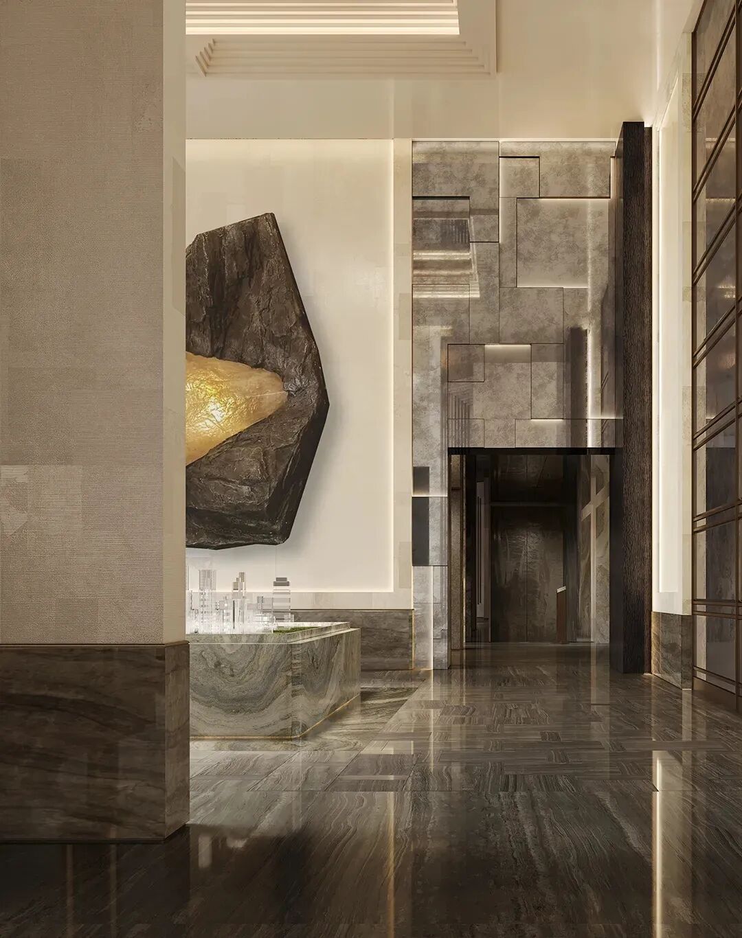 紫香舸×首发  “珠宝级”顶级精奢地产设计, 每一处细节都是高阶审美!-31