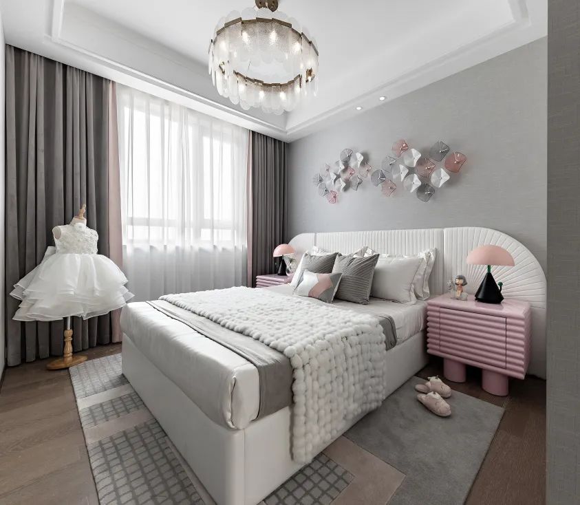 天津中海·津门大院现代法式样板房 | 黑红配色,致敬永恒经典-31