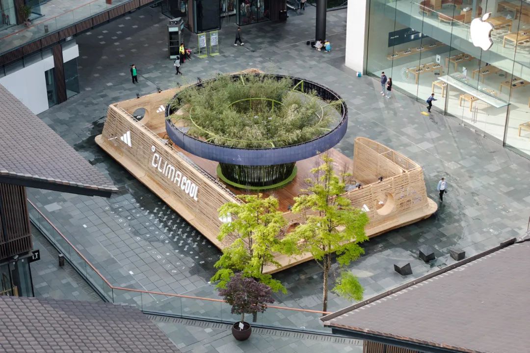 阿迪达斯太古里“清风茶馆”快闪装置丨中国成都丨line+设计事务所-5