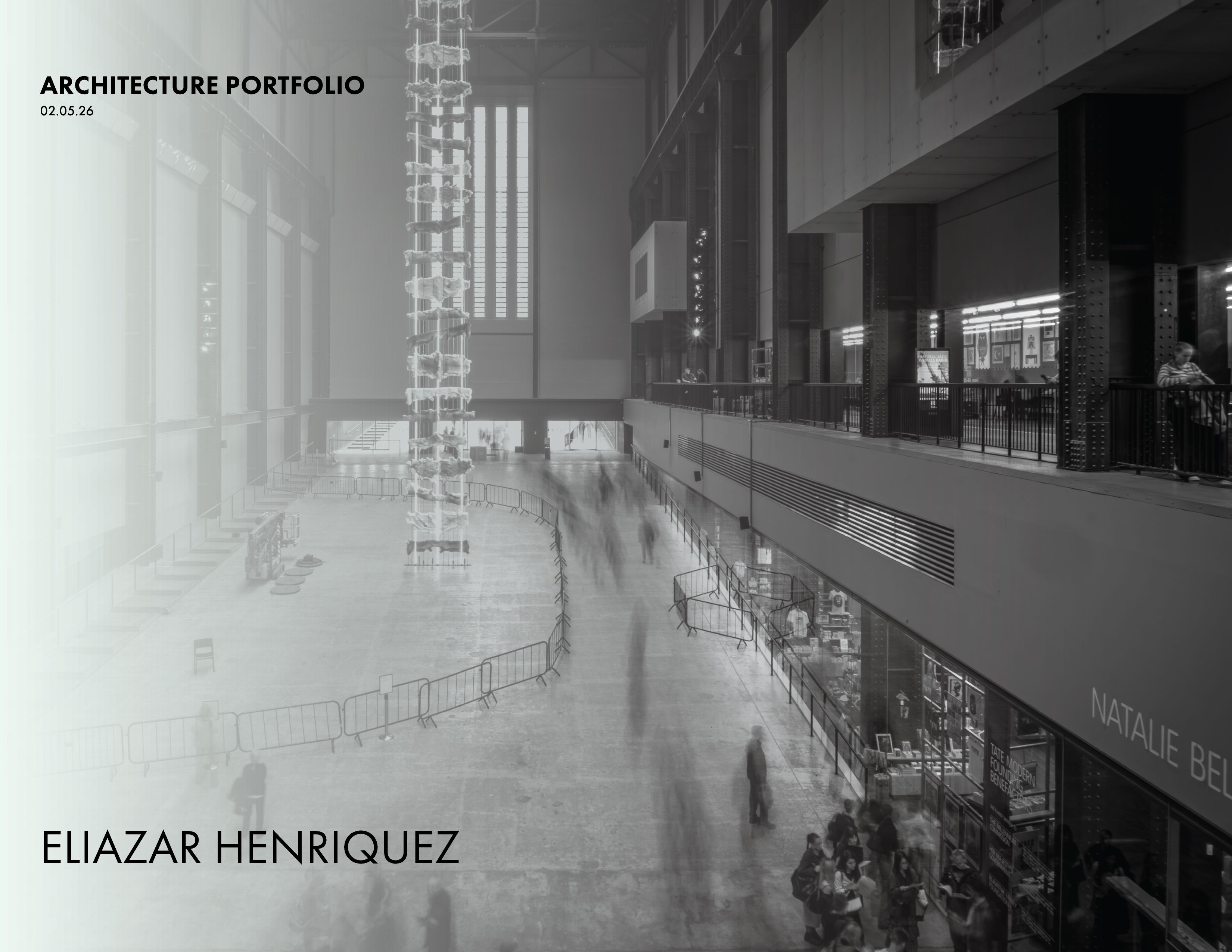 Eliazar Henriquez | Architecture Portfolio 26'-0