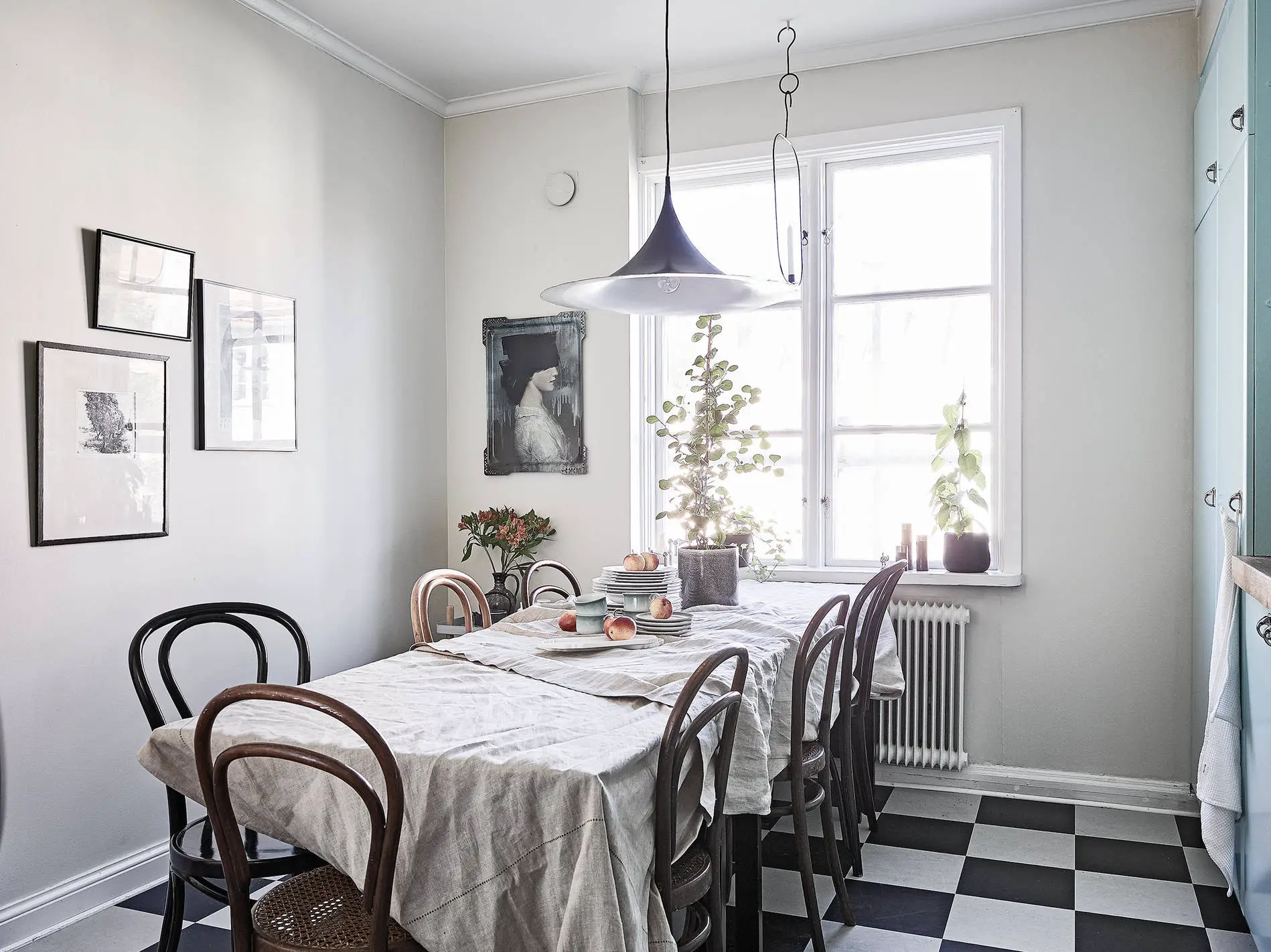 双面斯堪的纳维亚 | 65 平米与 58 平米两居室设计-6