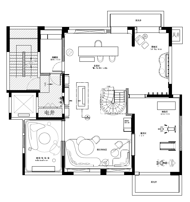 绿城郑州湖畔雲庐下跃样板间|荣获2025伦敦国际设计奖—金奖-70