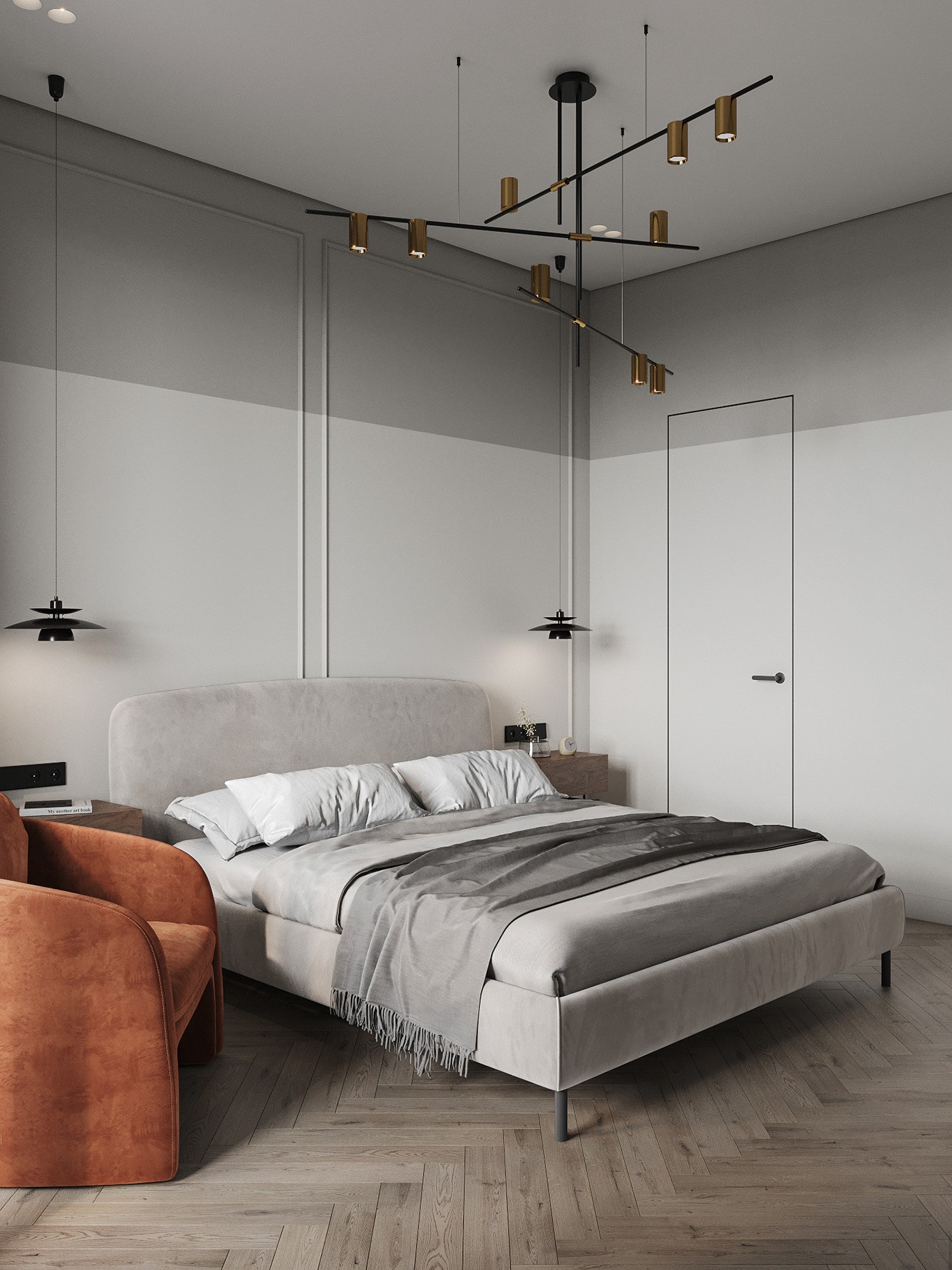 现代舒适简洁空间设计！-6