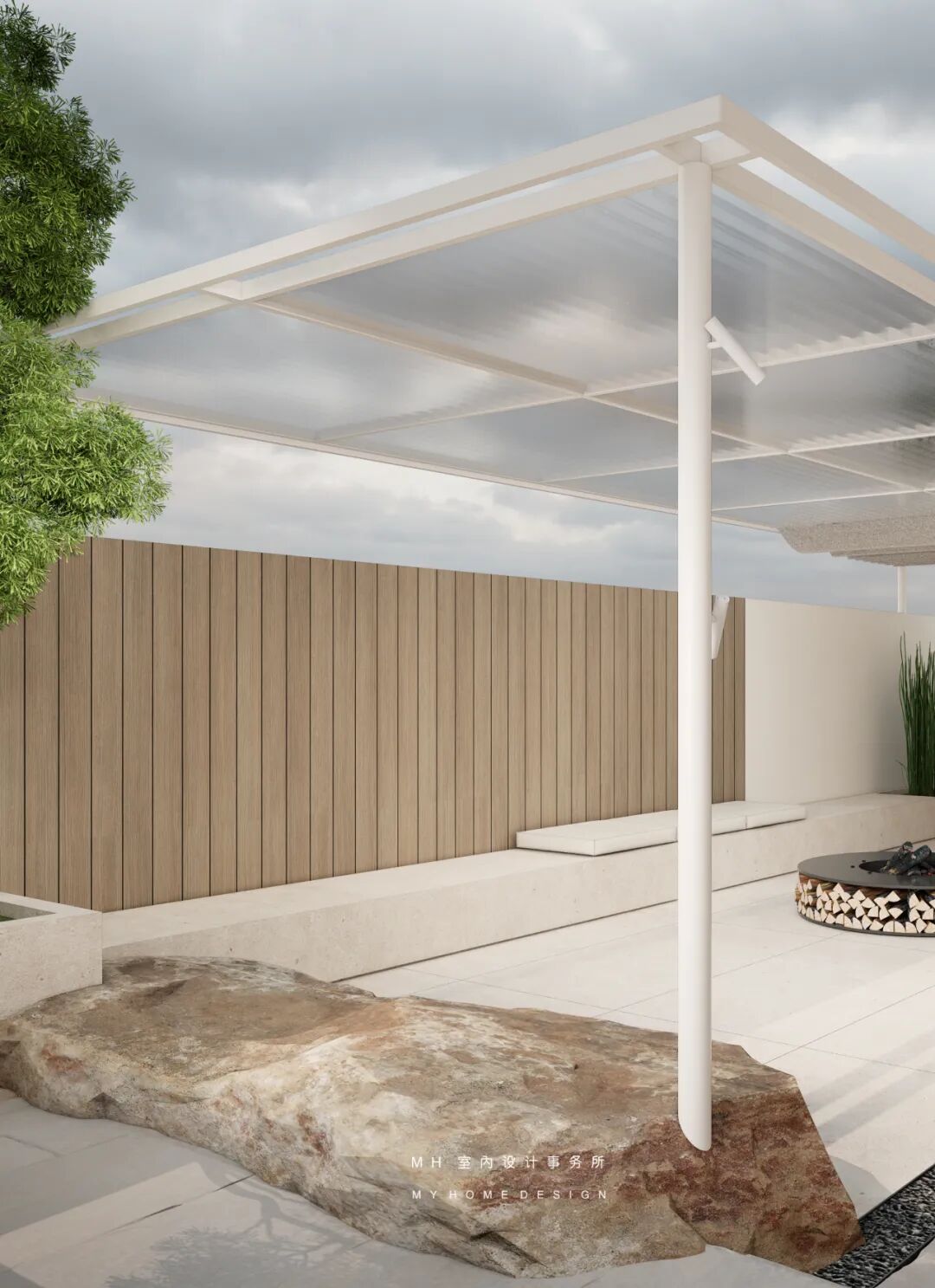 【首发】MH设计新作：自由·归属▏当代豪宅的极简艺术，让生活更有腔调-232