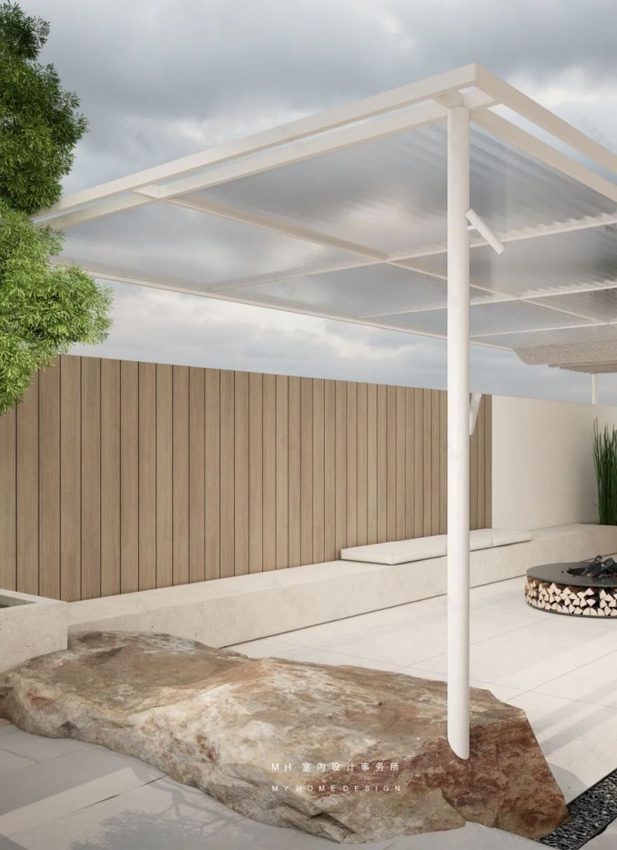 【首发】MH设计新作:自由·归属▏当代豪宅的极简艺术,让生活更有腔调-232