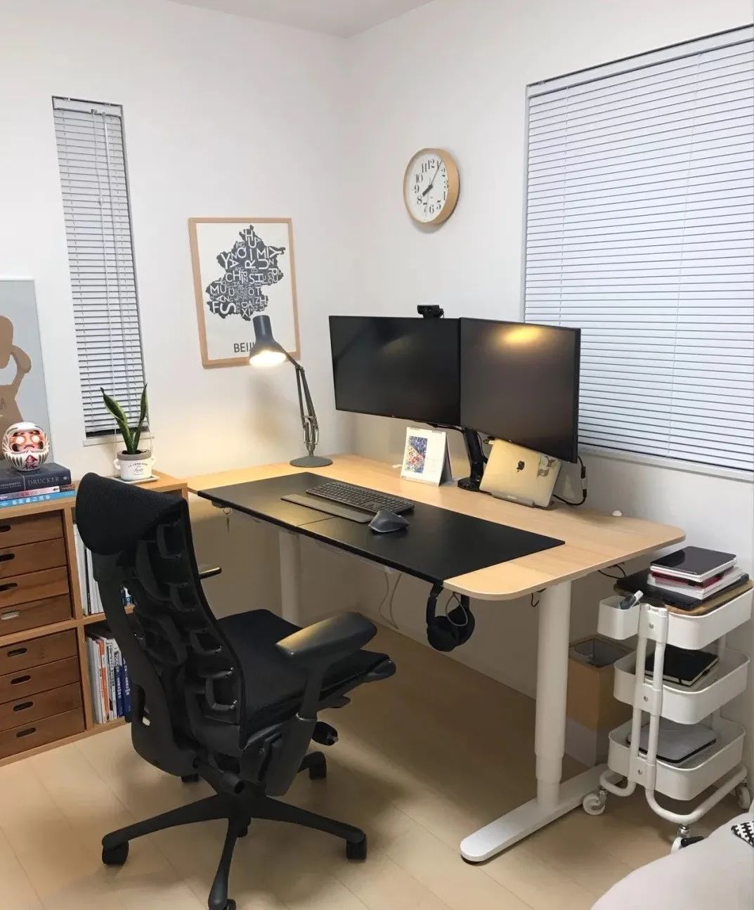 程序员个性化书房设计,工作休闲两不误-23