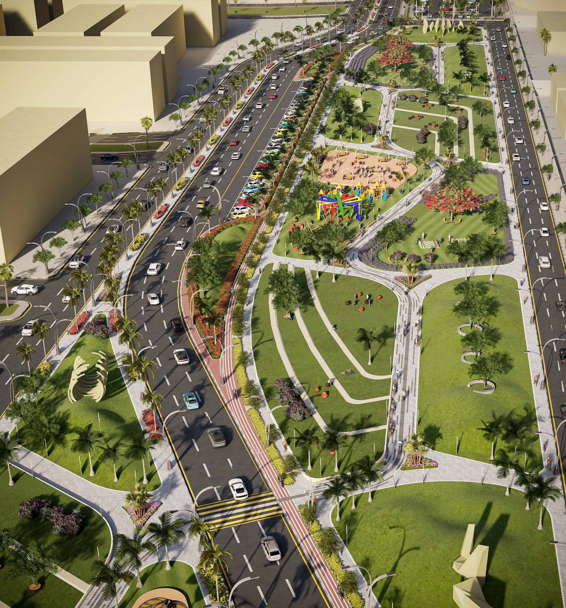 塞得港海德公园丨埃及丨ABDULRHMAN ASHRAF-25