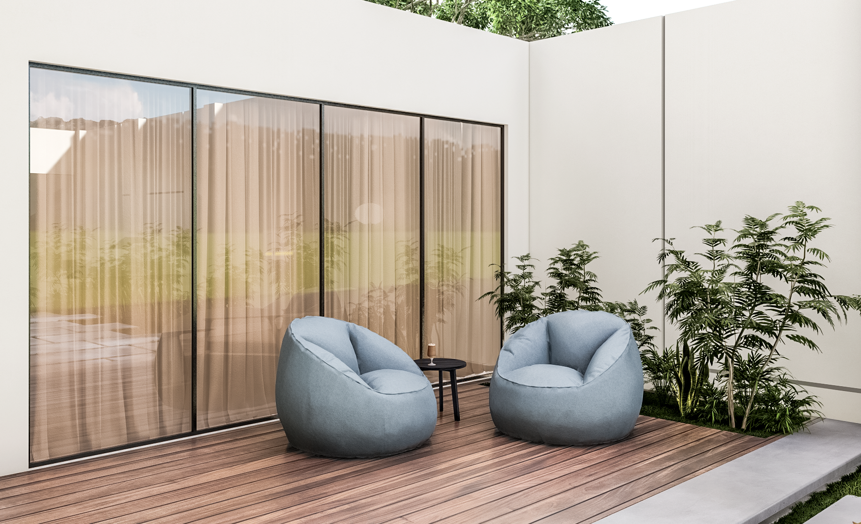 现代优雅 · 当代别墅外观和景观设计-9