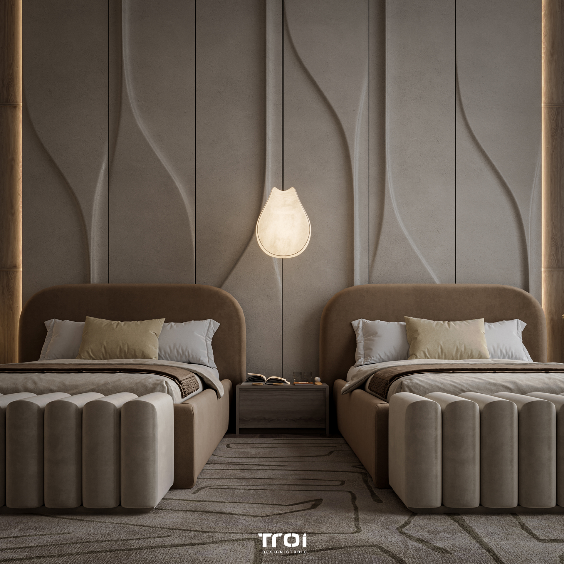 男孩卧室丨Troi Design Studio-15