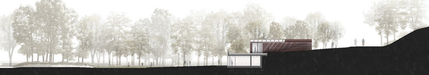 种满大树的标准跑道-西班牙小镇Olot体育公园 / RCR arquitectes & arqfoto拍摄 -37