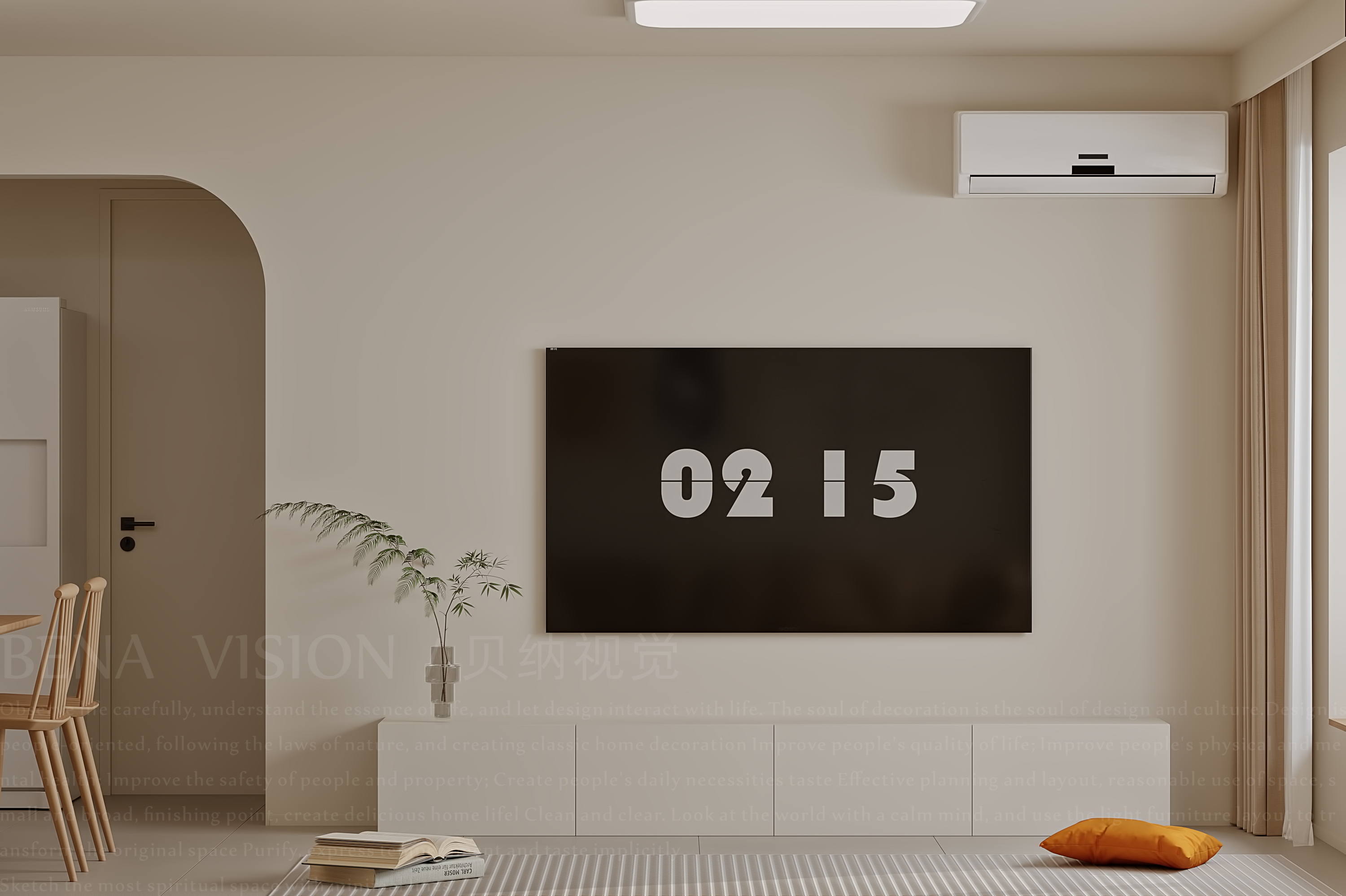 现代 | 奶油 | 原木-1