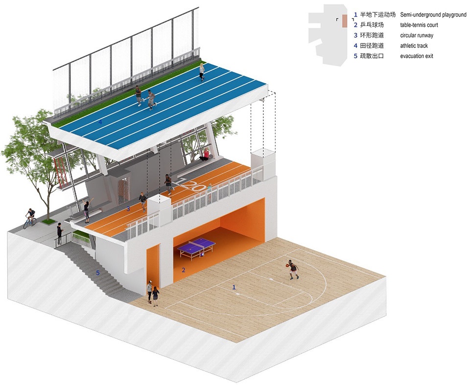 红岭中学石厦校区改扩建丨中国深圳丨土木石建筑设计事务所-77