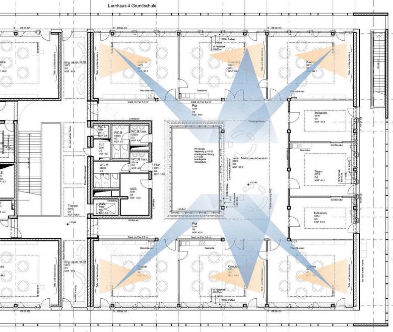 Krug Grossmann Architekten丨Neubau Grund- und Mittelschule mit Sporthalle an der Bernaysstraße丨德国-20