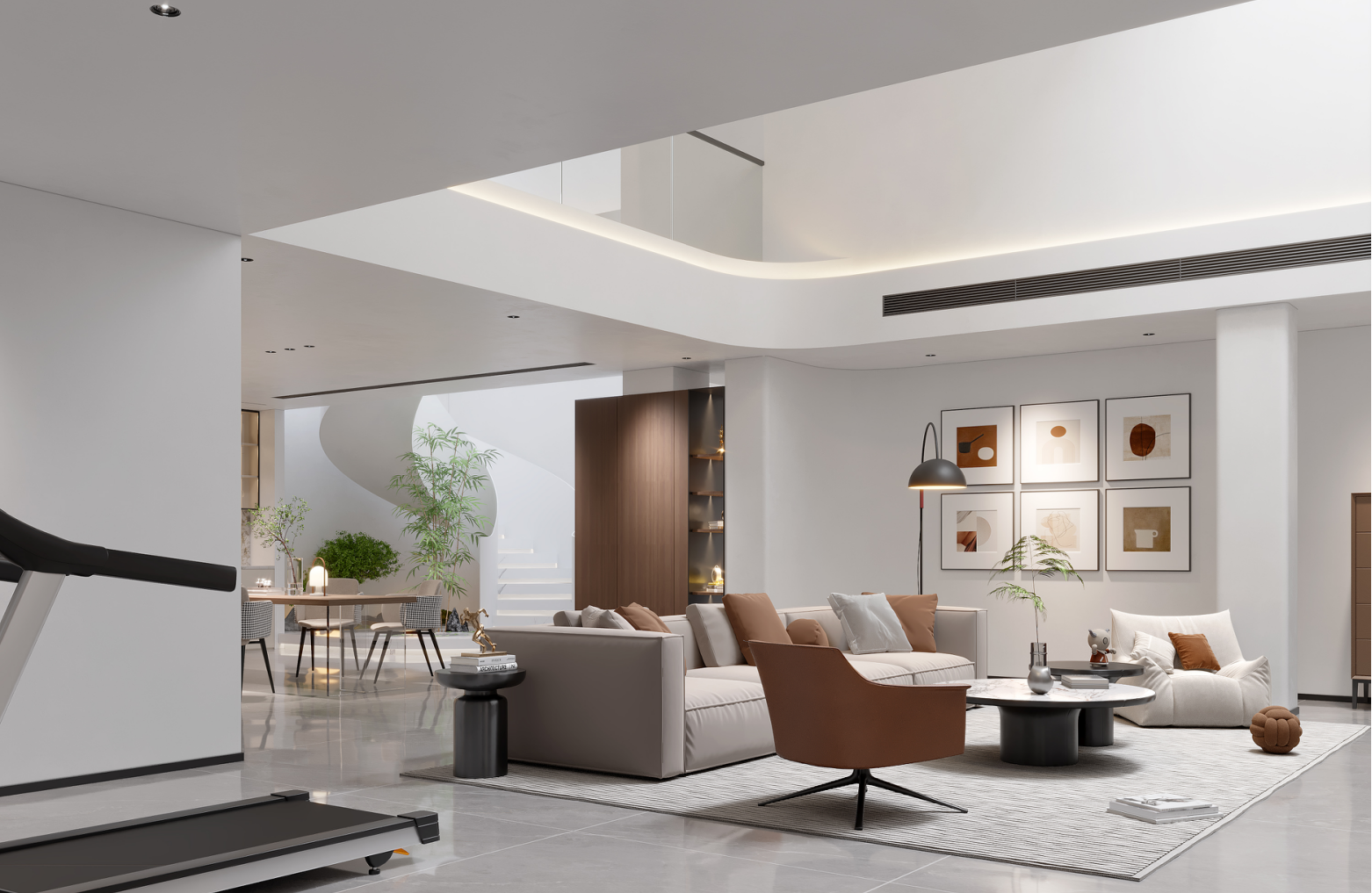 现代别墅效果图展示1-5