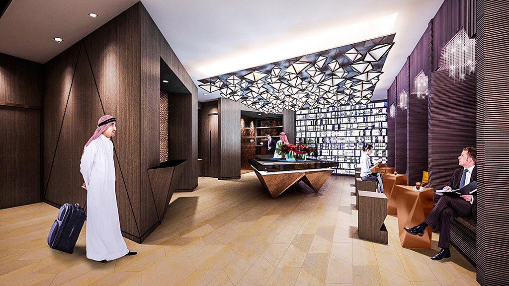 Gensler 打造沙特阿拉伯五星星级酒店 Indigo Hotel-4