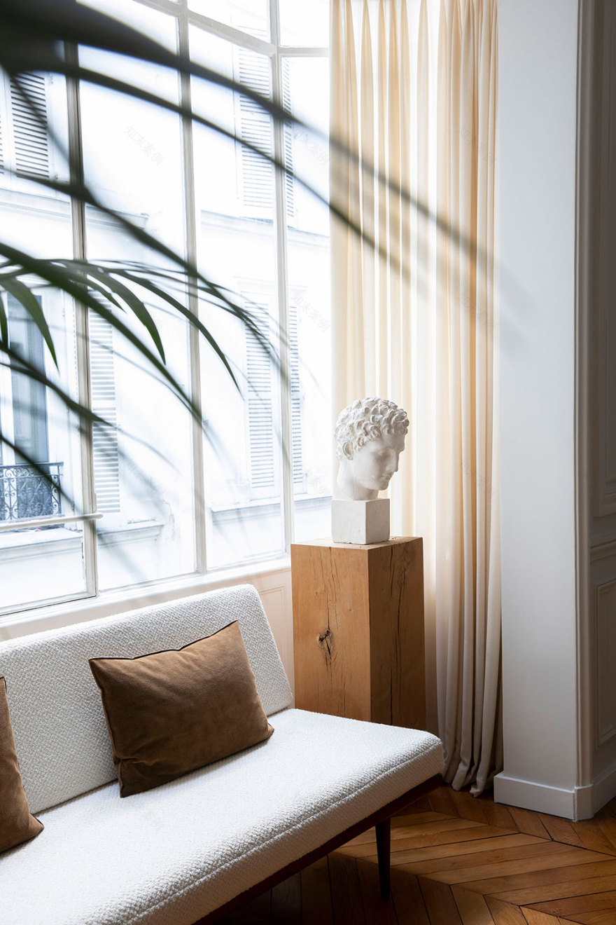 巴黎风格公寓 | 艺术与生活的完美融合-9