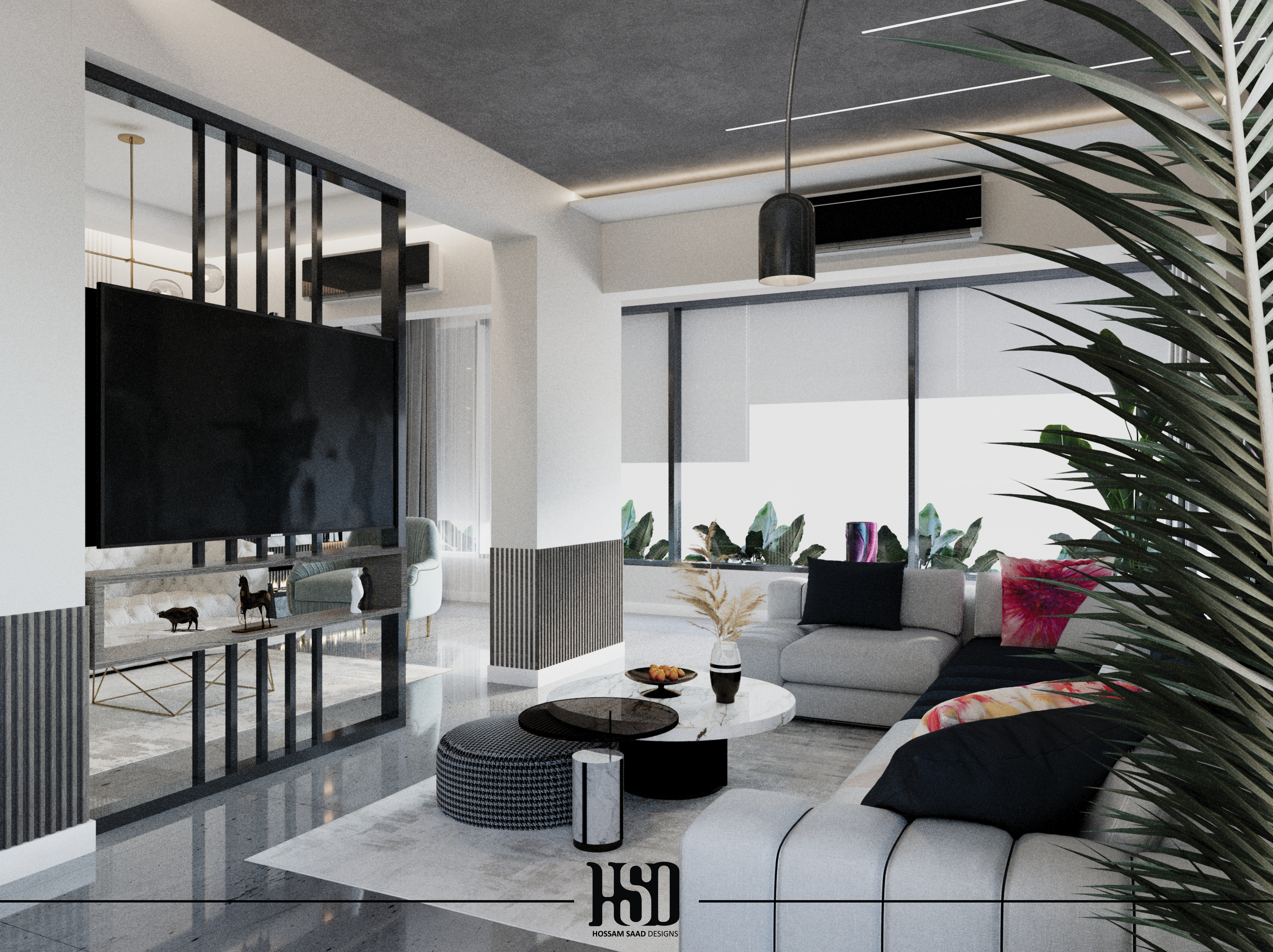 Modern Small Living Room-5