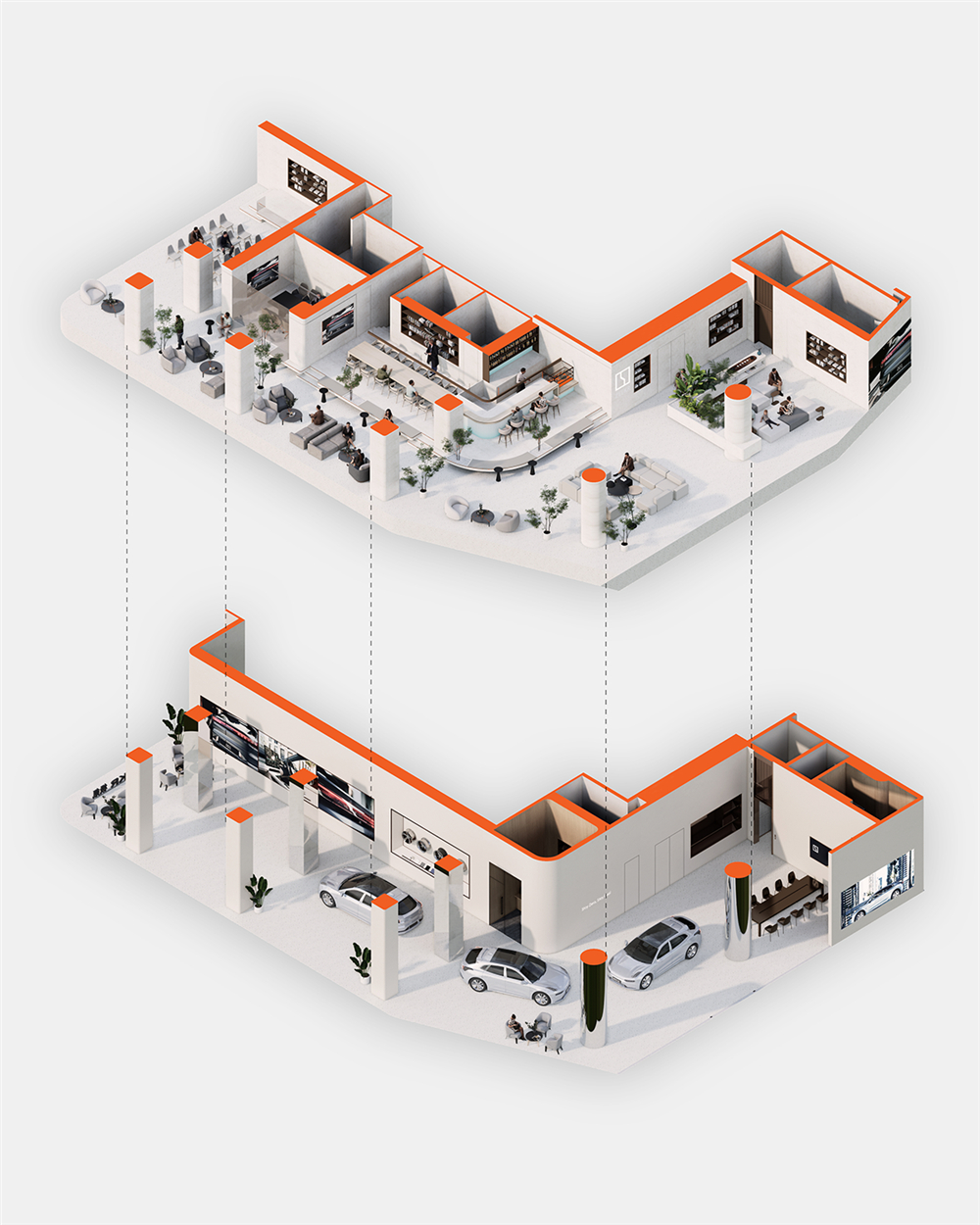 极氪中心·杭州城西银泰丨中国杭州丨HATCH Architects 汉齐建筑-84