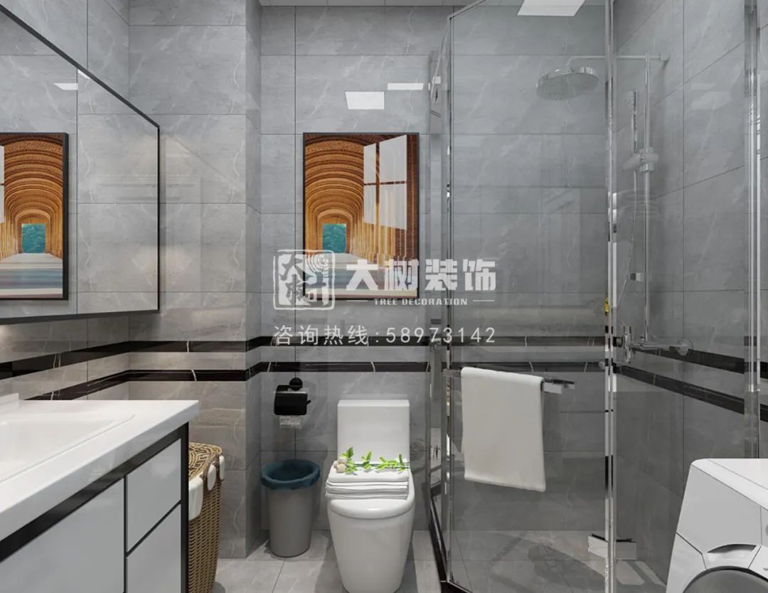 骏赫城 57㎡北欧风，自然光线营造奇妙空间-34