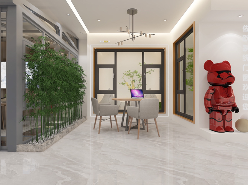 左欧门窗展厅设计效果图-1