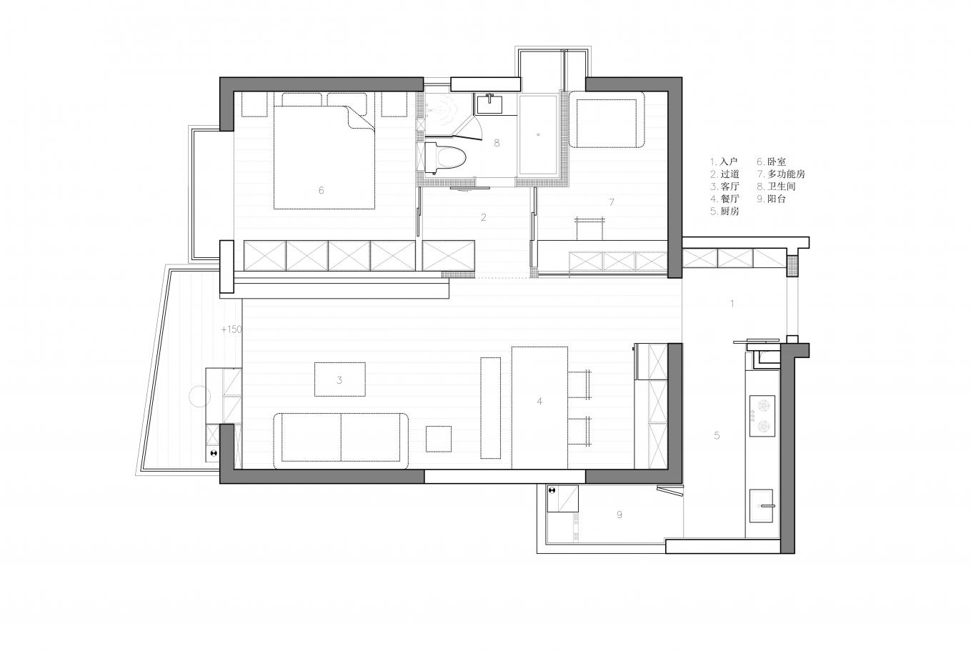 酷酷女生的家丨中国广州丨一点设计工作室-44