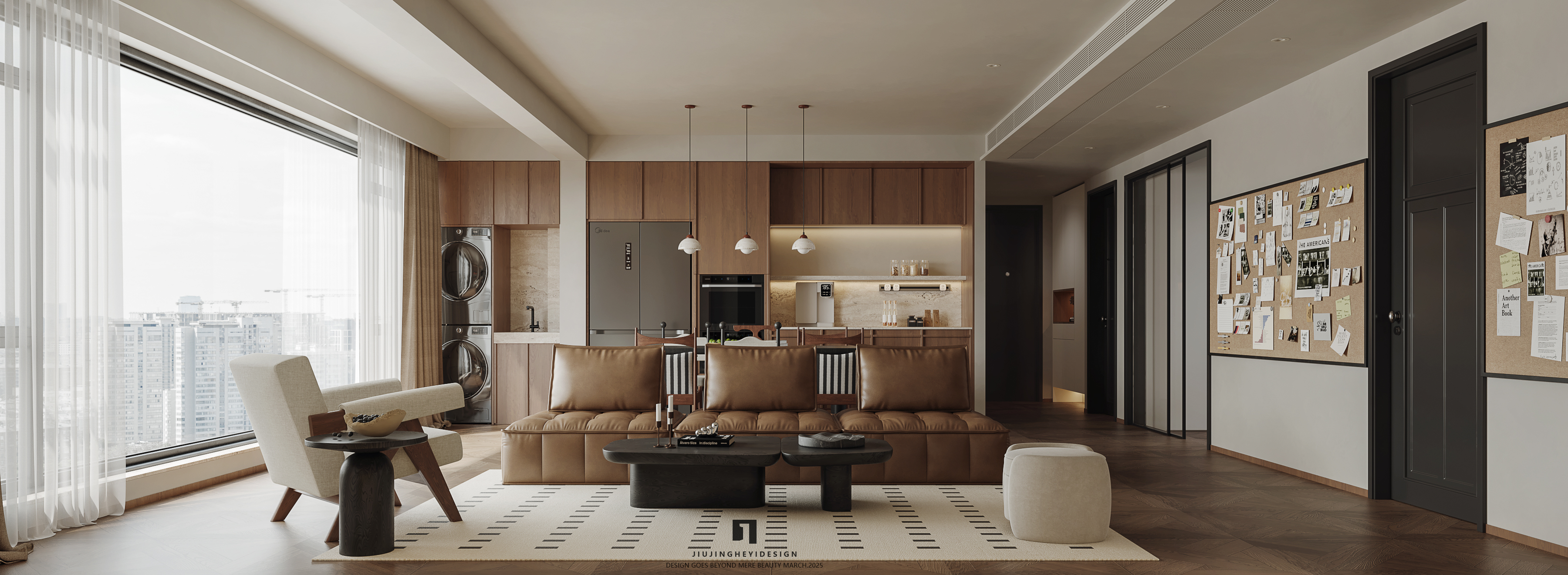 温馨明亮的复古浓郁家-6