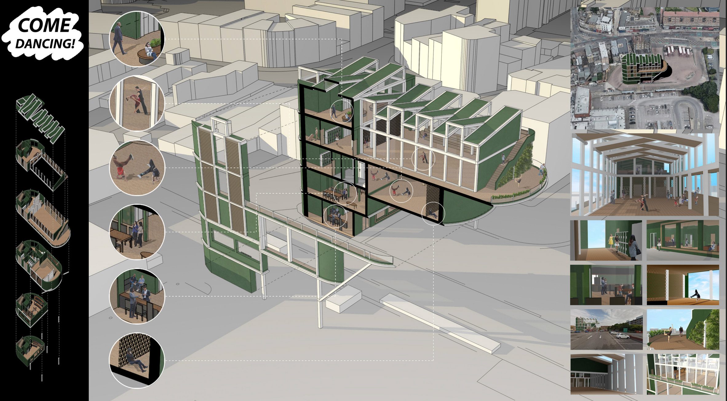 探索死亡仪式的绿色建筑 | Ravensbourne 大学的创新设计-39