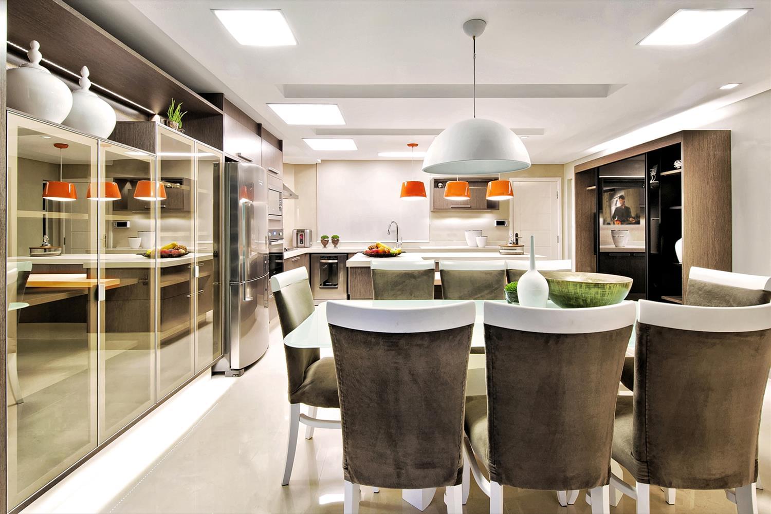 巴西 Cozinha Gourmet 公寓 | 极简与功能的完美结合-7