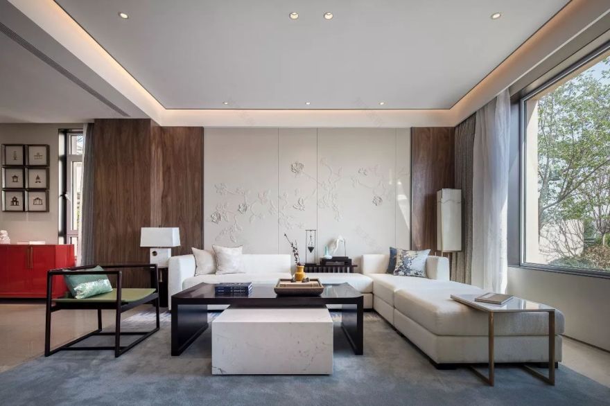 300㎡新中式别墅,演绎独具韵味的东方文化!-21