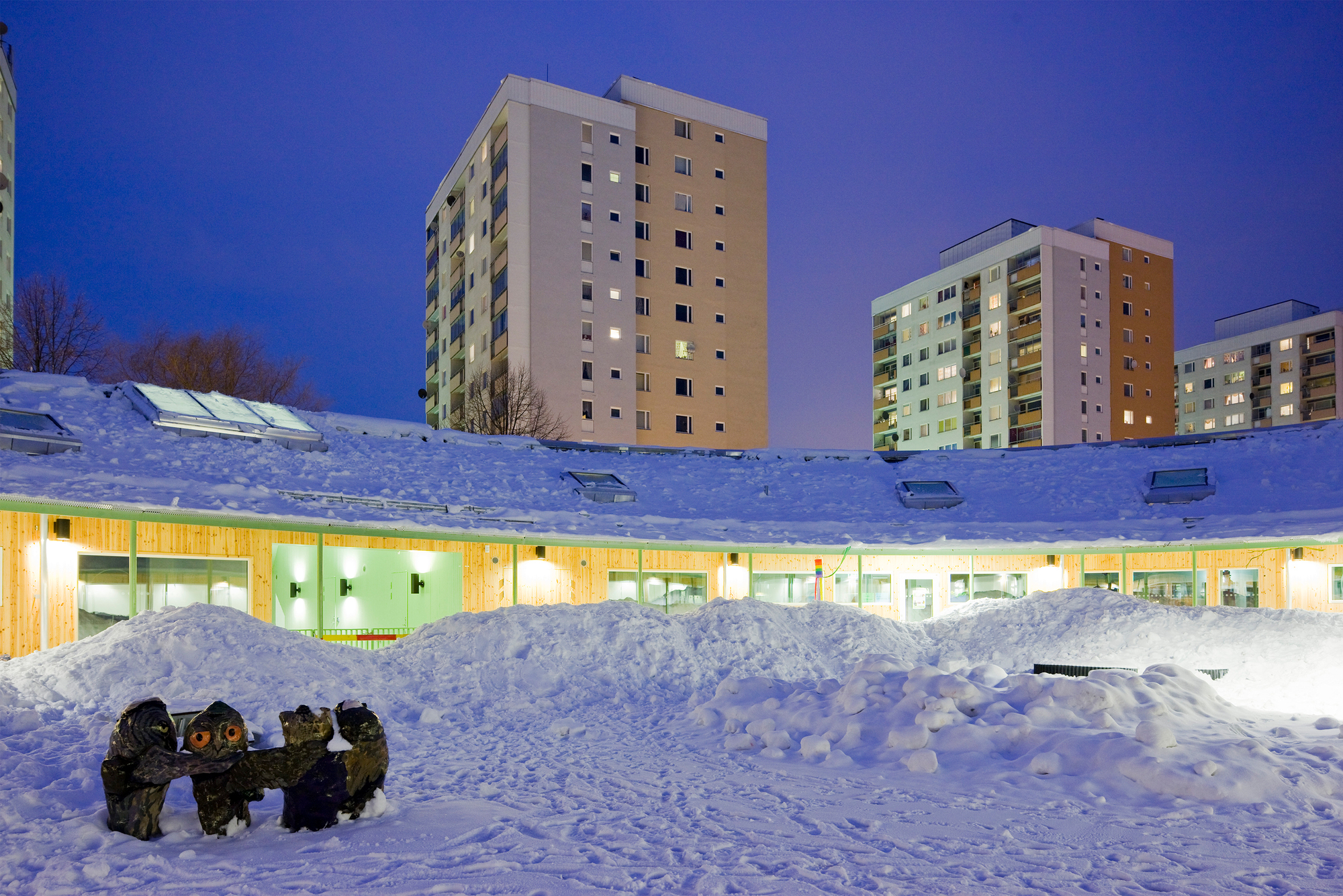 乌格兰幼儿园丨瑞典斯德哥尔摩丨3dO Arkitekter-20