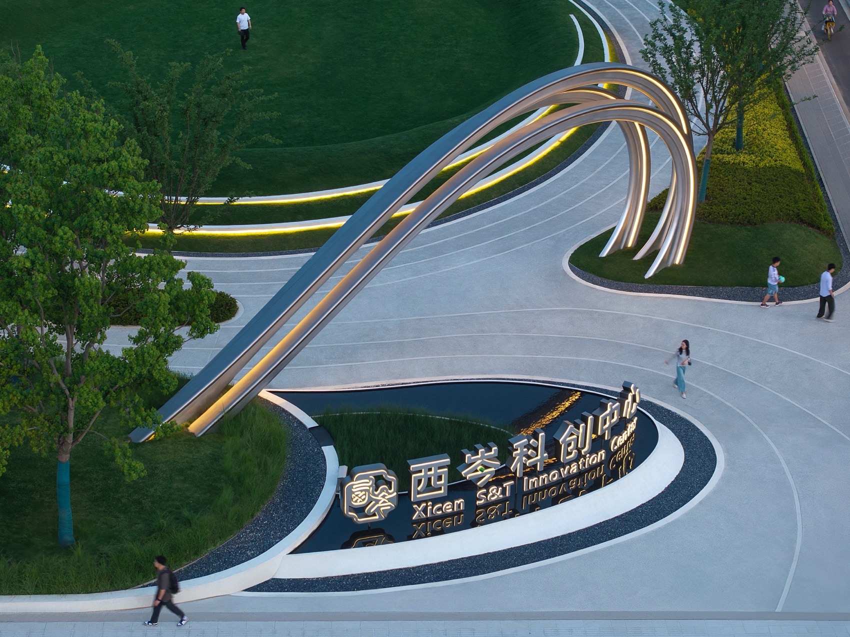 上海金泽镇培雅南路东侧绿地景观设计丨中国上海丨上海联创设计集团股份有限公司景观设计部-38