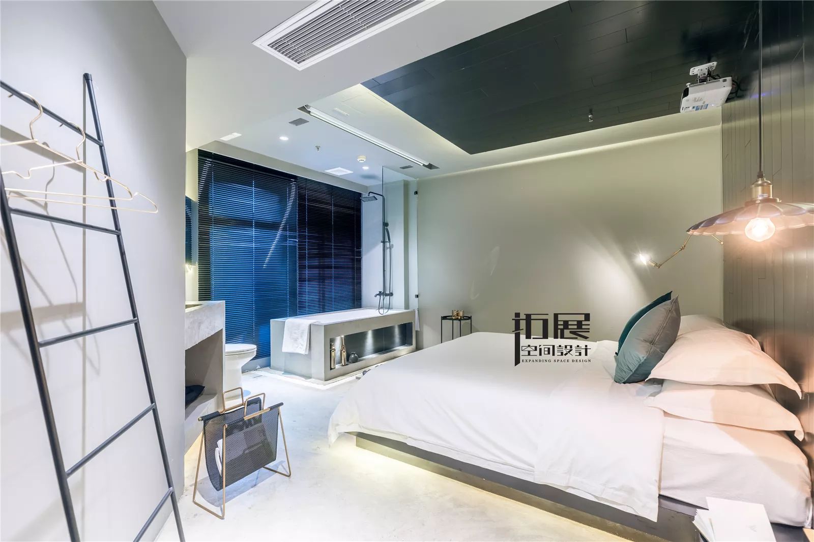 时代豪苑 — 60㎡名宿，前卫炫酷黑白灰-50