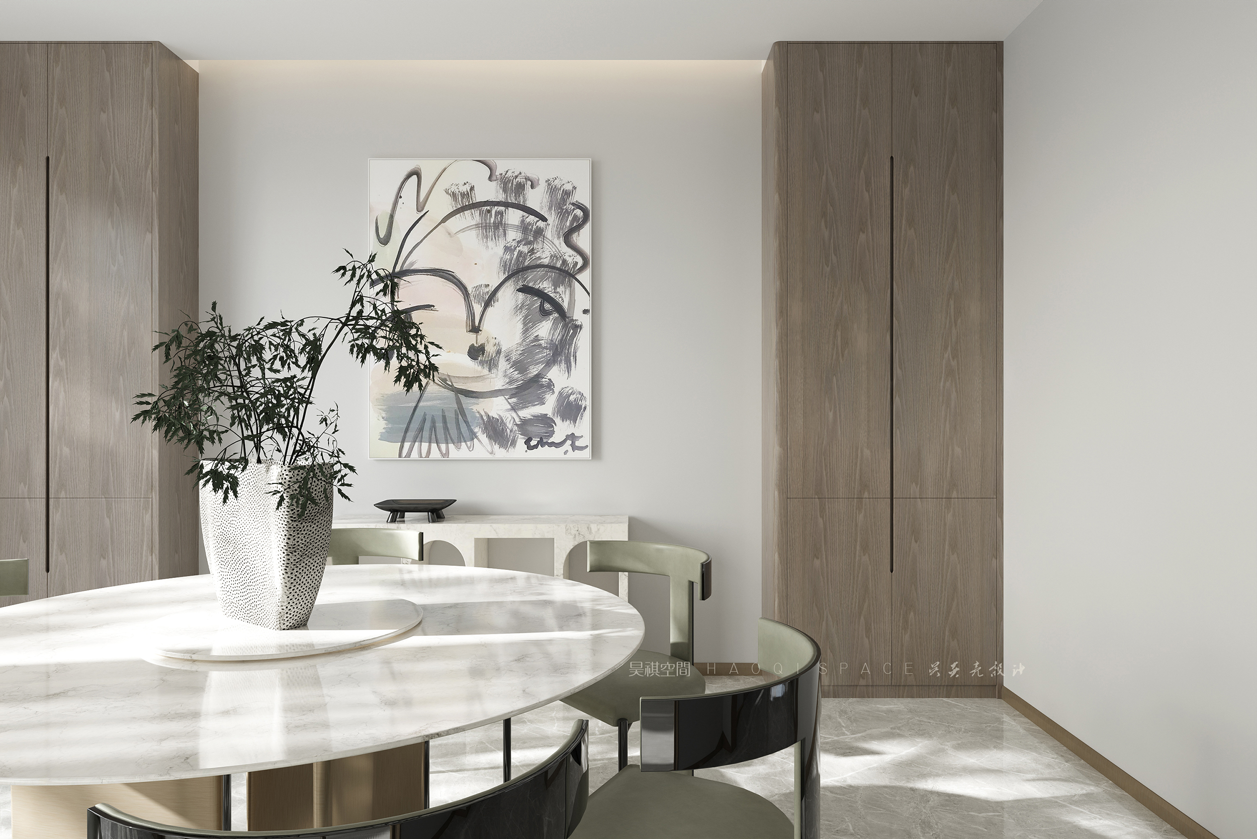 东莞600㎡简约别墅,城市中央的雅逸之境-25