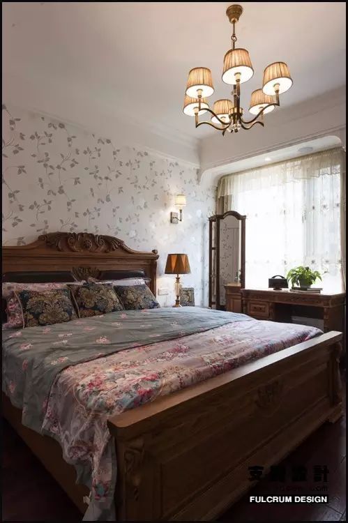 秋意浓美式宅，支点设计温馨呈现-40