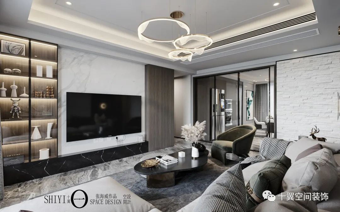 十翼空间浪漫轻奢法式设计丨中国大连丨十翼空间装饰-51