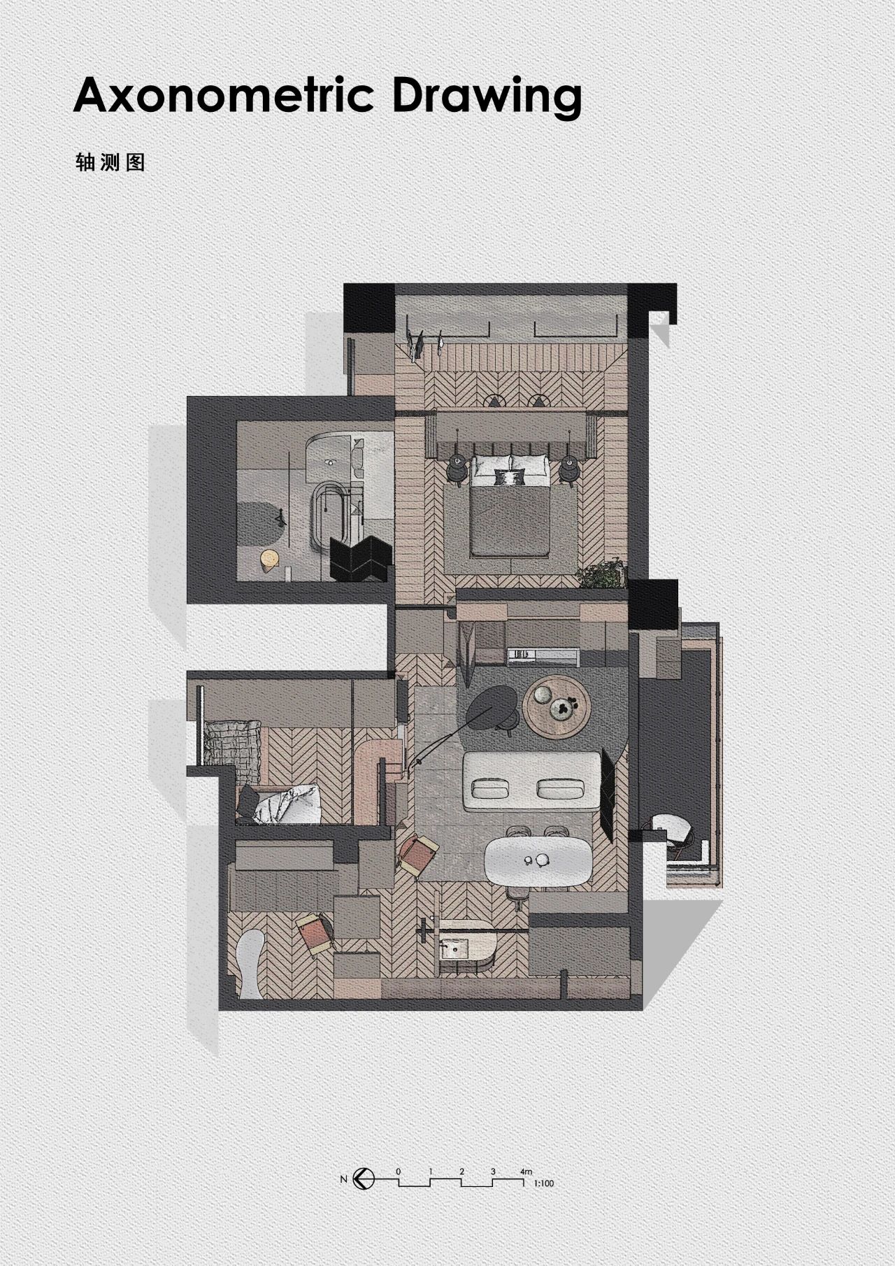 原木侘寂风，理性而优雅的空间艺术-20