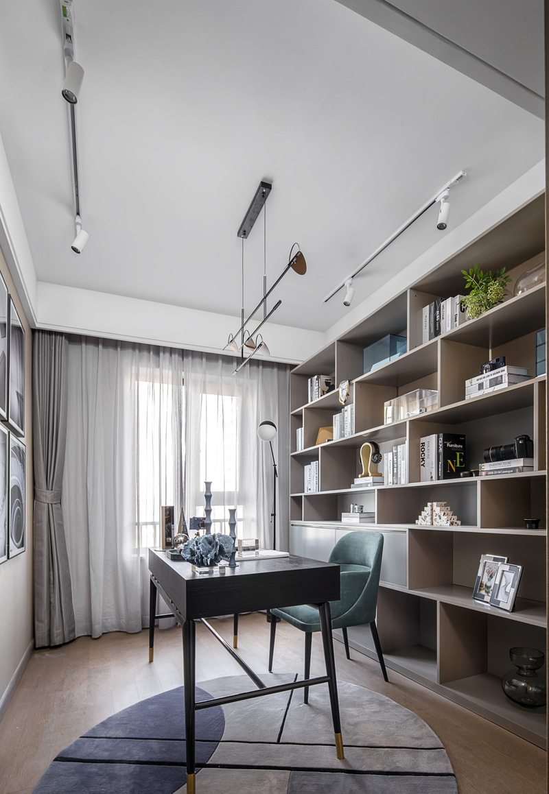 武汉弘阳印月府样板房 | 解读轻奢时尚与灰度艺术-16