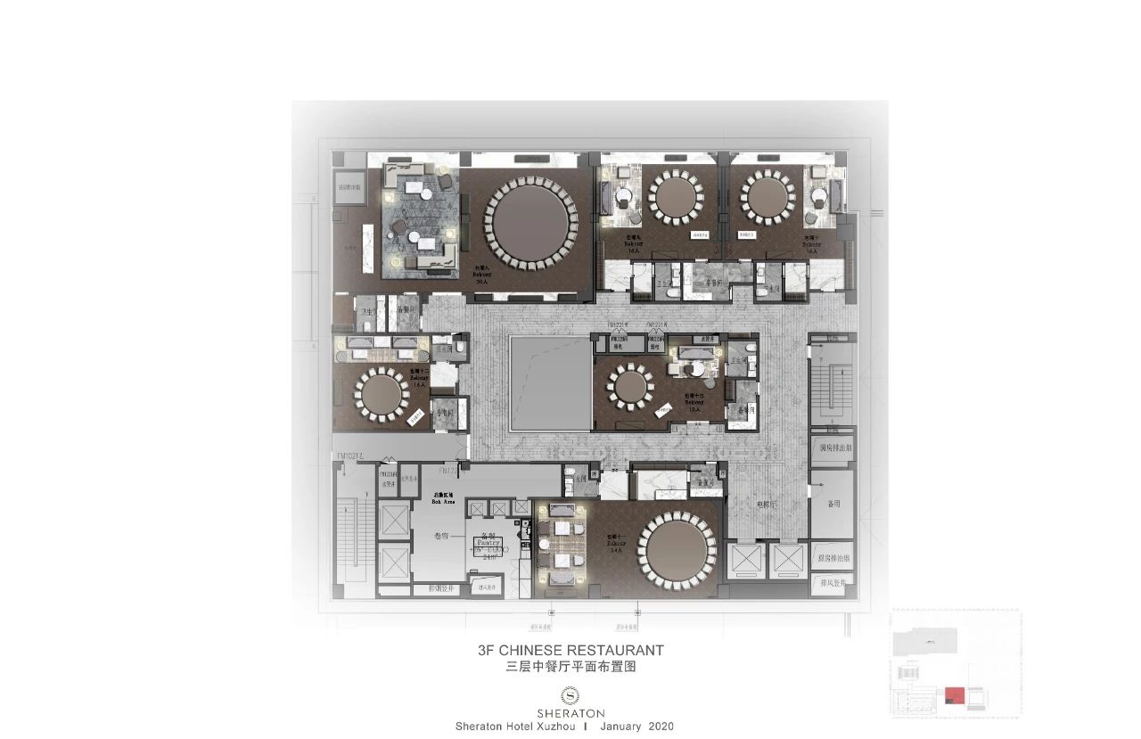 徐州喜来登酒店室内设计丨中国徐州丨金螳螂-41