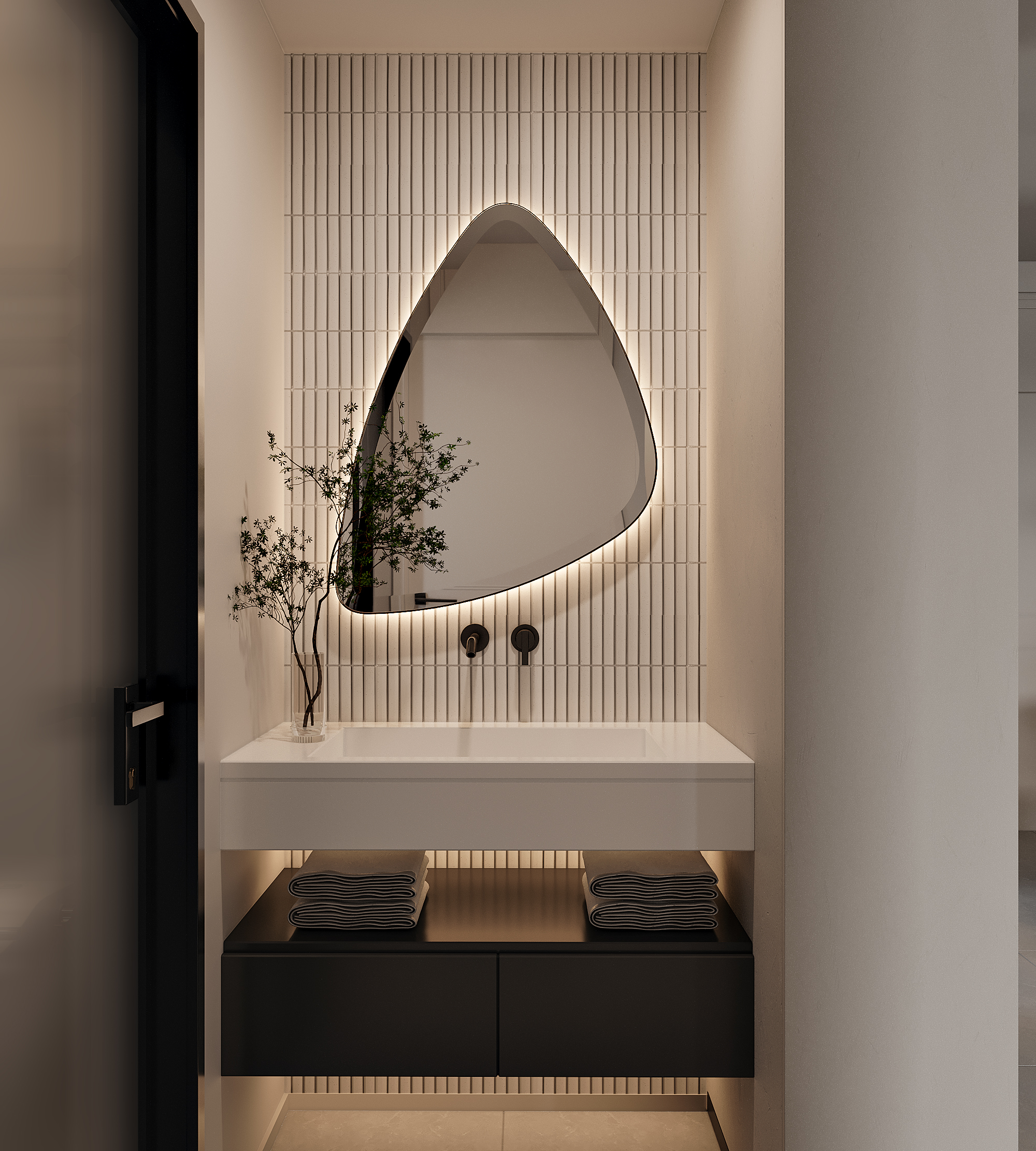 WOW 现代风小户型方案丨中国邯郸丨Adobe Photoshop-8