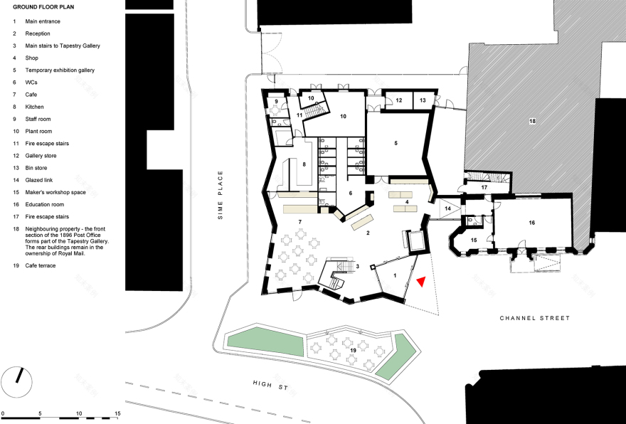 苏格兰挂毯展廊丨英国苏格兰丨Page Park Architects-51