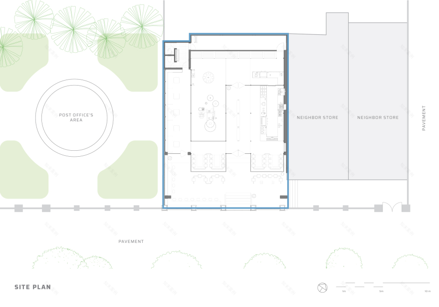%阿拉比卡胡志明市烘焙工坊丨越南胡志明市丨Nguyen Khai Architects & Associates-15