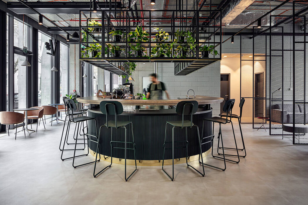 布拉格办公室与花园丨捷克丨Klik Architekti Studio-4