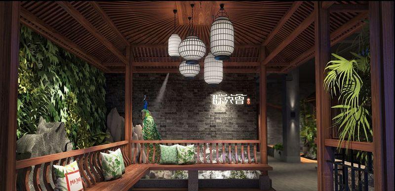 杭州品尚设计打造许昌群英会餐厅-6