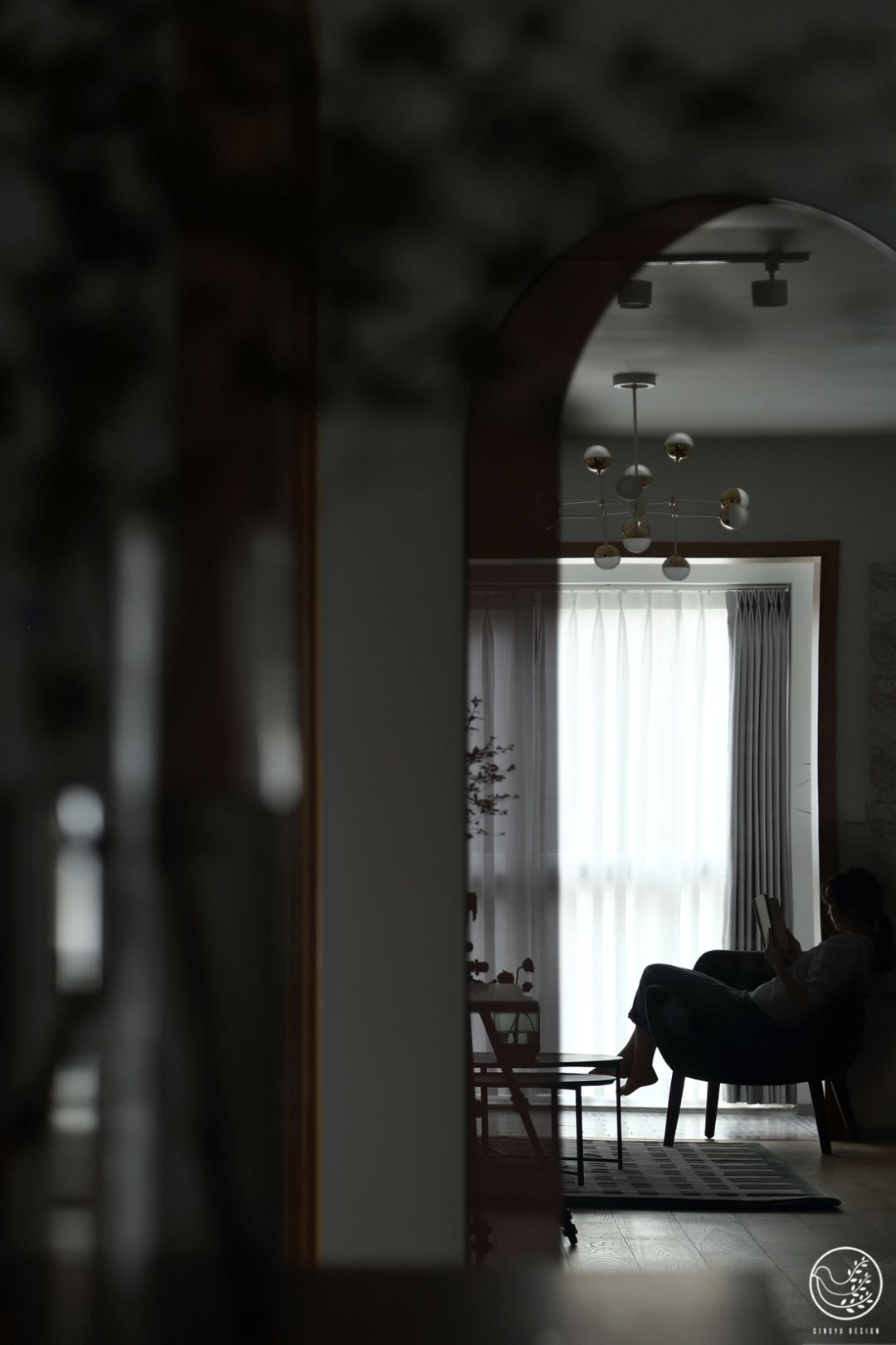 北欧风轻复古宅丨中国成都丨清羽设计-21